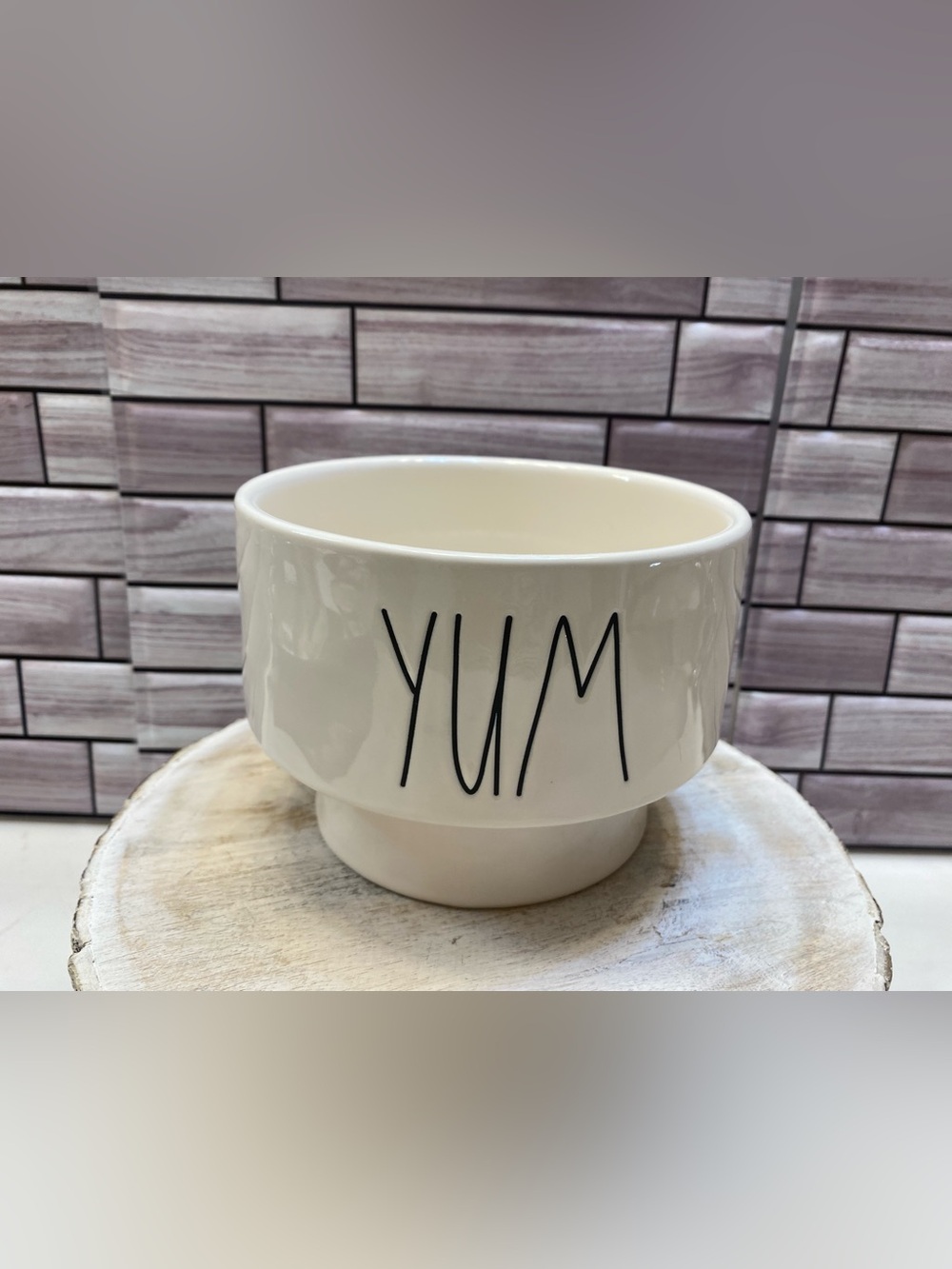 RAE DUNN ❤️”YUM “PET BOWL For medium and large dog New